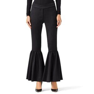OSMAN London Ariel Flare Trouser in Black 10